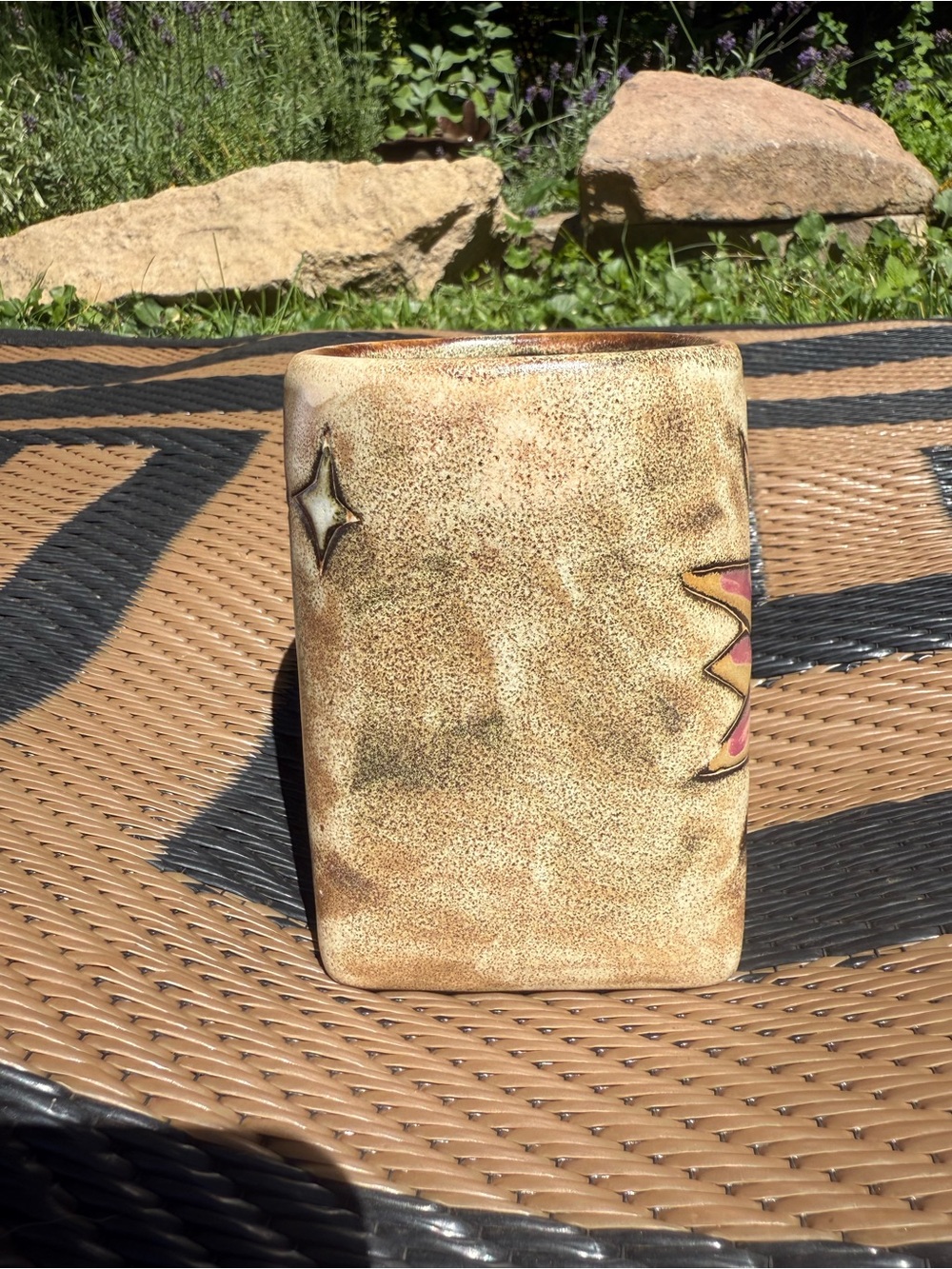 Mara Stoneware Sun & Moon Square Mug - Picture 3 of 6